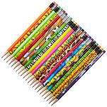 RI Novelty Assorted Colorful Kids Pencils (144 Pack)