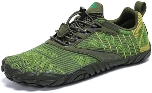 SAGUARO Womens Mens Barefoot Shoes Minimalist Trail Runner Wide Toe Box Zero Drop Outdoor Cross Training Shoe