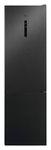 AEG 7000 Series Fridge Freezer RCB736E3MB NoFrost 266/101 litres, Black Stainless Steel & Dark Grey