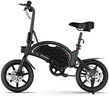 Jetson Bolt Pro Adult Electric Bike, Pedal Assist up to 30 Miles, Foldable, Built-in Carrying Handle, Lightweight Frame, LED Headlight, Dual Disc Brakes, Twist Throttle & Cruise Control, Ages 12+