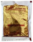 Colorina Hina - Gujrati Herbal Henna Powder (Hair Color) Natural Black (25gm x 10 Packets)