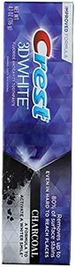 Crest 3D White Toothpaste CHARCOAL 4.1 Ounce (116g)