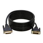 DVI-D Cable Dual Link DVI to DVI Male Wire 24+1 Pin 3ft 6ft 10ft 15ft 25ft (15FT)