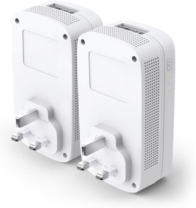 TP-Link Powerline Adapter Kit – Dual Gigabit Ports, Home Network Expansion