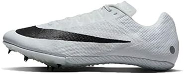 Nike Zoom Rival Sprint Track and Field Shoes nkDC8753 100 (White/Black, us_Footwear_Size_System, Adult, Men, Numeric, Medium, Numeric_9)