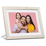 Dragon Touch Digital Picture Frame WiFi 10 inch IPS Touch Screen HD Display, 16GB Storage, Auto-Rotate, Share Photos via App, Email, Cloud - Classic 10