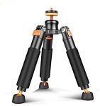 Bestshoot Desktop Mini Tripod Load 3KG Universal 3 Legs Monopod Base Stand Unipod Support Compatible with Canon 60D 60D 5D Nikon D90 Sony A58 A7RII DSLR Cameras Video Micro Shooting