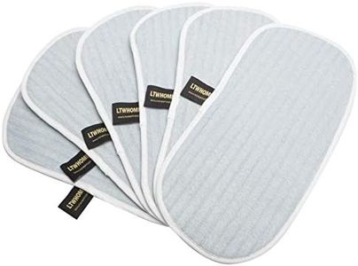 LTWHOME Replacement Microfiber Cleaning Pads Fit for Hoover SSS1500 SteamJet Express Steam Mop (Pack of 6)