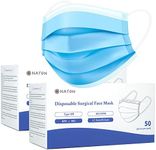 NATON 50Pack Surgical Masks,3 Layer