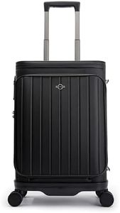 feilario Luxury Microfiber PC Carry On Luggage, Laptop Pocket, TSA Lock