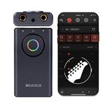 MOOER PRIME P1 Hand-sized Multi Effects Loader Audio Interface with PRIME APP, Customize Presets, OTG function, Bluetooth Audio Playback, Headphone Out, Built in battery for Guitarist and Bassist