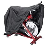 PRO BIKE TOOL Exercise Bike Cover - Indoor or Outdoor Bicycle Storage for Fitness Stationary Bikes - Waterproof & Dustproof Protection