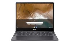 Acer Chromebook Intel Core i5-10310U (Chrome OS/8 GB RAM/64 GB eMMC/Intel UHD Graphics) CP713-2W with 34.29 cm (13.5") QHD IPS Display, Backlit Keyboard Silver, 1.37 KG