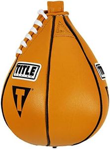 TITLE Boxing Super Speed Bag, Yellow, 5" x 8"