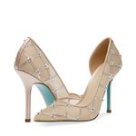 Betsey Johnson Women's Cruze Pump, Nude, 7.5