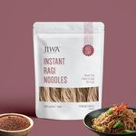 JIWA healthy by nature Instant Ragi Noodles | 100% Millet Noodles | Gluten Free | Easy & Ready To Cook | No Maida, No Atta | Wheat Free | 200 Gram