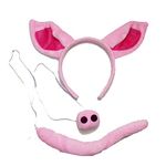 Kirei Sui Kids Costume Hot Pink Pig