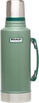 Stanley 10-01289-035 Classic Vacuum Insulated Thermos Bottle, Hammertone Green, 2 quart