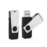 16GB USB Flash Drive 2 Pack Easy-Storage Memory Stick K&ZZ Thumb Drives Gig Stick USB2.0 Pen Drive for Fold Digital Data Storage, Zip Drive, Jump Drive, Flash Stick, Black Color