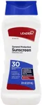 LEADER General Protection Sunscreen Lotion Broad Spectrum SPF 50, Water Resistant Moisturizing Lotion, 8 Ounce