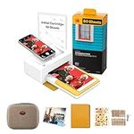 KODAK Dock Plus 4PASS Instant Photo Printer (4x6 inches) + 90 Sheets Gift Bundle (10 Initial Sheets + 80 Sheets Pack)