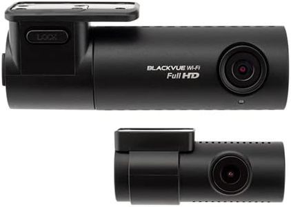 BlackVue DR590X-2CH 256GB | Full HD Wi-Fi Dashcam | Parking Mode Support | Built-in Voltage Monitoring | Dashcam Front and Rear Camera | Made in Korea