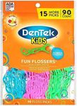 DenTek Kids Fun Flossers, Wild Frui