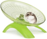 THJOPOKEEL Hamster Wheel Hamster Flying Saucer Silent Running for Hamsters Gerbils Mice Hedgehog Small Animals for Hamsters, Gerbils, Mice, Hedgehog and Other Exercise Wheel Durable Pet Spinner Toy