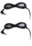 Generic Cymbal Wire Cable (Set of 2) compatible with Guitar Hero World Tour for Xbox 360 Wii Playstation 2 3 PS2 and PS3