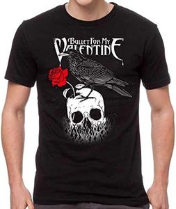 GLOBAL Bullet for My Valentine Men's Raven T-Shirt Black - Black - Medium