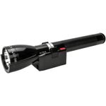 Mag Instrument ML150LR-1019 Maglite Rechargeable Flashlight System, Mid Size, Black