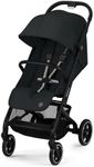 CYBEX Beezy 2 Compact and Lightweight Travel Stroller - Compatible with CYBEX Car Seats, Magic Black