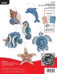 Bucilla 86958E FELT ORNAMENTS KIT U