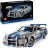 LEGO Technic 2 Fast 2 Furious Nissan Skyline GT-R (R34) Flitzer - Automodell für Erwachsene - mit Driftfunktion, Lenkung, Federung und 6-Zylinder-Motor - Sammlergeschenk für Fans - 42210