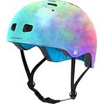 Hover-1 Sport Helmet | Hardshell Helmet with Lightweight Design, Inner Soft Padding for Comfort, Removable and Washable Liner, Large, Tie-Dye