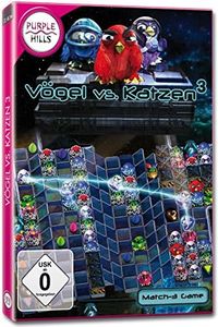 Vögel vs. Katzen 3,1 CD-ROM: Match-3 Game