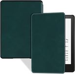 Robustrion Ultra Slim Flip Case Cover for Amazon Kindle Cover 6" 10th 10 Generation - Dark Green