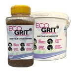 EcoGrit Concentrate Snow and ICE MELT Duo - Child and Pet Safe - Powerful Ice Melting Formula. Non Corrosive. No Rock Salt. No Urea. Domestic and Commercial uses.