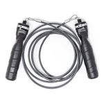 Rx Smart Gear Jump Rope - Black Ops Ergonomic Handles with Trans Black Cable Buff 3.4 8'0" | Jump Smart Weighted Speed Rope for Sports & Fitness, MMA, HIIT, Cardio & Functional Workout
