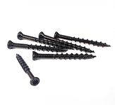 100 BLACK Stainless Steel Decking Screws 4mm x 40mm TORX T15 Small Trim Head