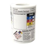 SDS OSHA Data Labels for Chemical Safety Data 4 x 3 Inch GHS Secondary Container Label-250 Pcs MSDS Stickers with GHS Pictograms Write-in Hazard Chemical Identifying and Marking Sticker Decals