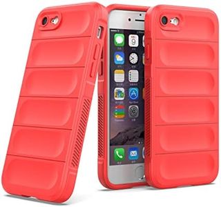 Zapcase Back Case Cover for iPhone 7 / iPhone 8 / iPhone SE 2020 | Compatible for iPhone 7 / iPhone 8 / iPhone SE 2020 Back Case Cover | Matte Case | Liquid Silicon Case with Camera Protection | Red