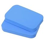 PATIKIL Table Tennis Rubber Care Sponge, 2 Pack Ping Pong Paddle Cleaning Sponge Racket Pat Cleaner, Blue