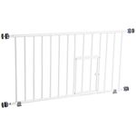 Carlson Mini Adjustable 73cm to 96cm Pet Gate, Pressure Mount with 15cm Extension Kit