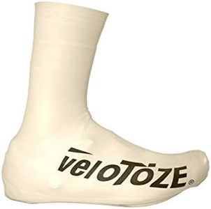 veloToze Copriscarpe alto 2.0 - Copre scarpe da ciclismo su strada - Copriscarpe impermeabili e antivento per gite in bicicletta in primavera, autunno, inverno, pioggia e freddo - I colori vivaci