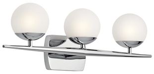 Kichler 45582CH Jasper 45582 3 Light Bathroom Vanity Light