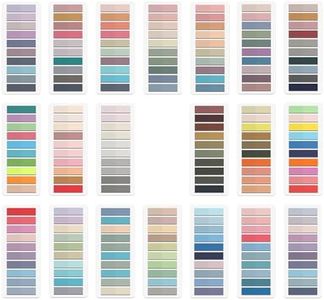 AMZSKU 4000 tiras adhesivas, notas adhesivas, marcadores adhesivos, tiras de texto escribibles, transparentes, para marcador de página, marcapáginas (multicolor) para oficina/escuela