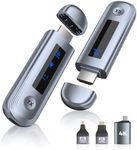 Wireless HDMI Transmitter and Receiver 4K,Upgraded LED Display,Plug and Play Portable 2.4G/5G Wireless HDMI Extender,Compatible with PC/Laptop/Camera/HDTV/Projector/TV Box