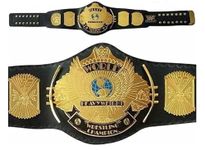 Replica Classic Gold Winged Eagle Heavyweight Championship Wrestling Belt Adult Size