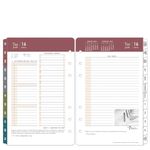 FranklinCovey - 7 Habits Two Page Per Day Ring-Bound Planner (Compact, Jan 2024 - Dec 2024)